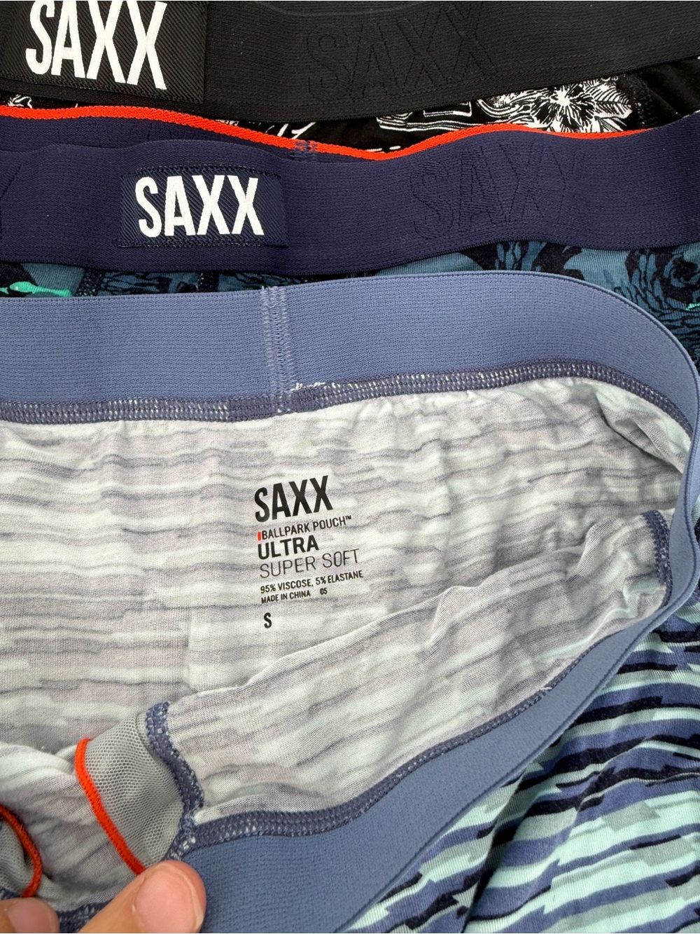 Saxx Ballpark Pouch Boxer Briefs Size S - Picture 3 of 7